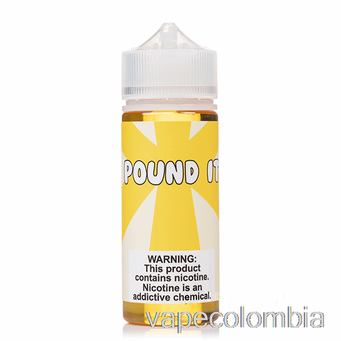 Kit Completo De Vapeo Pound It - Food Fighter - 120ml 6mg